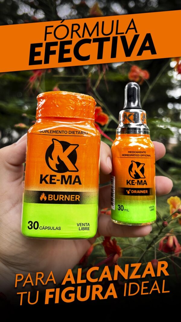 COMBO KE-MA (CAPSULAS + DRENADOR)